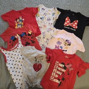 Minnie Mouse TShirts. Size 4T.